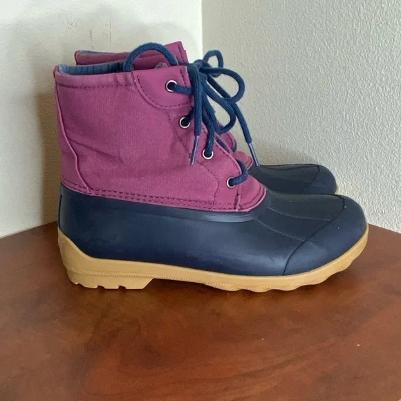 Sperry Shoes Sperry Youth Saltwater Duck Boot Rain Boots Size